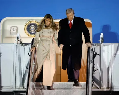 President Trump Preparing to Meet King Charles while Demonstrators Assemble in the UK